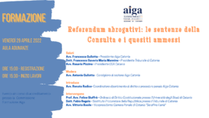 Read more about the article Referendum abrogativi: le sentenze della Consulta e i quesiti ammessi