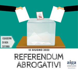 Read more about the article REFERENDUM ABROGATIVI, COSA SAPERE