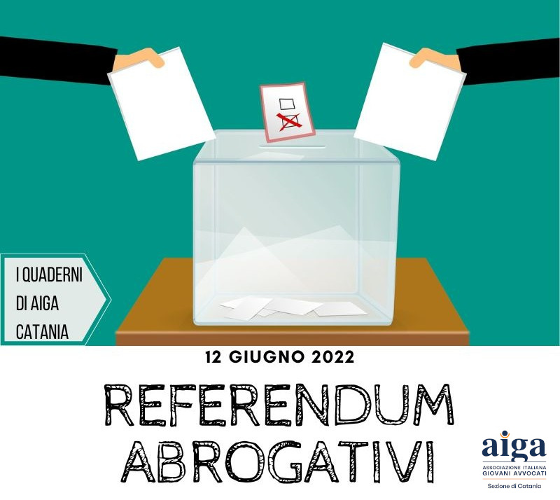 Read more about the article REFERENDUM ABROGATIVI, COSA SAPERE